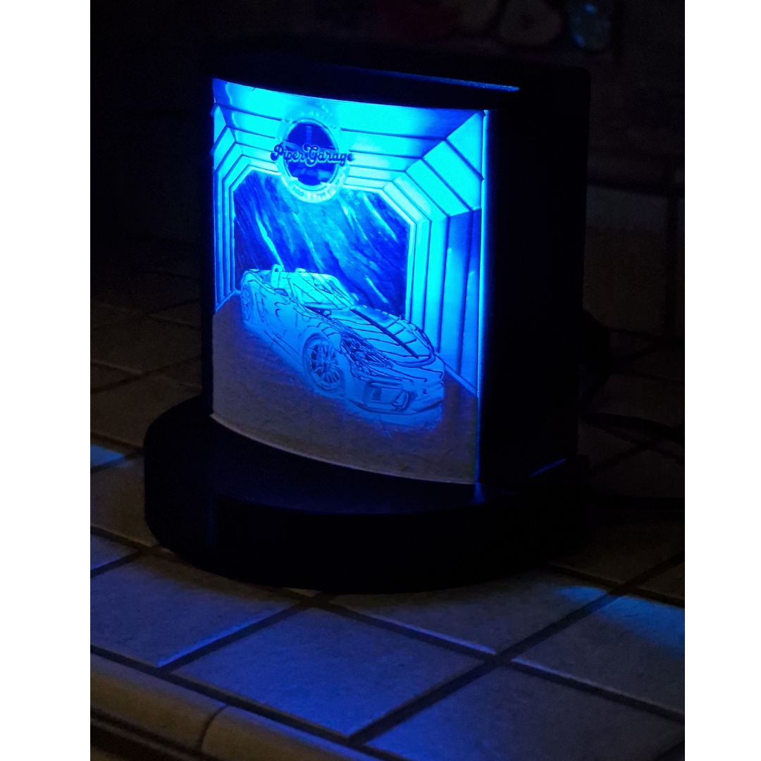 Lampada Foto a Rilievo Retroilluminata