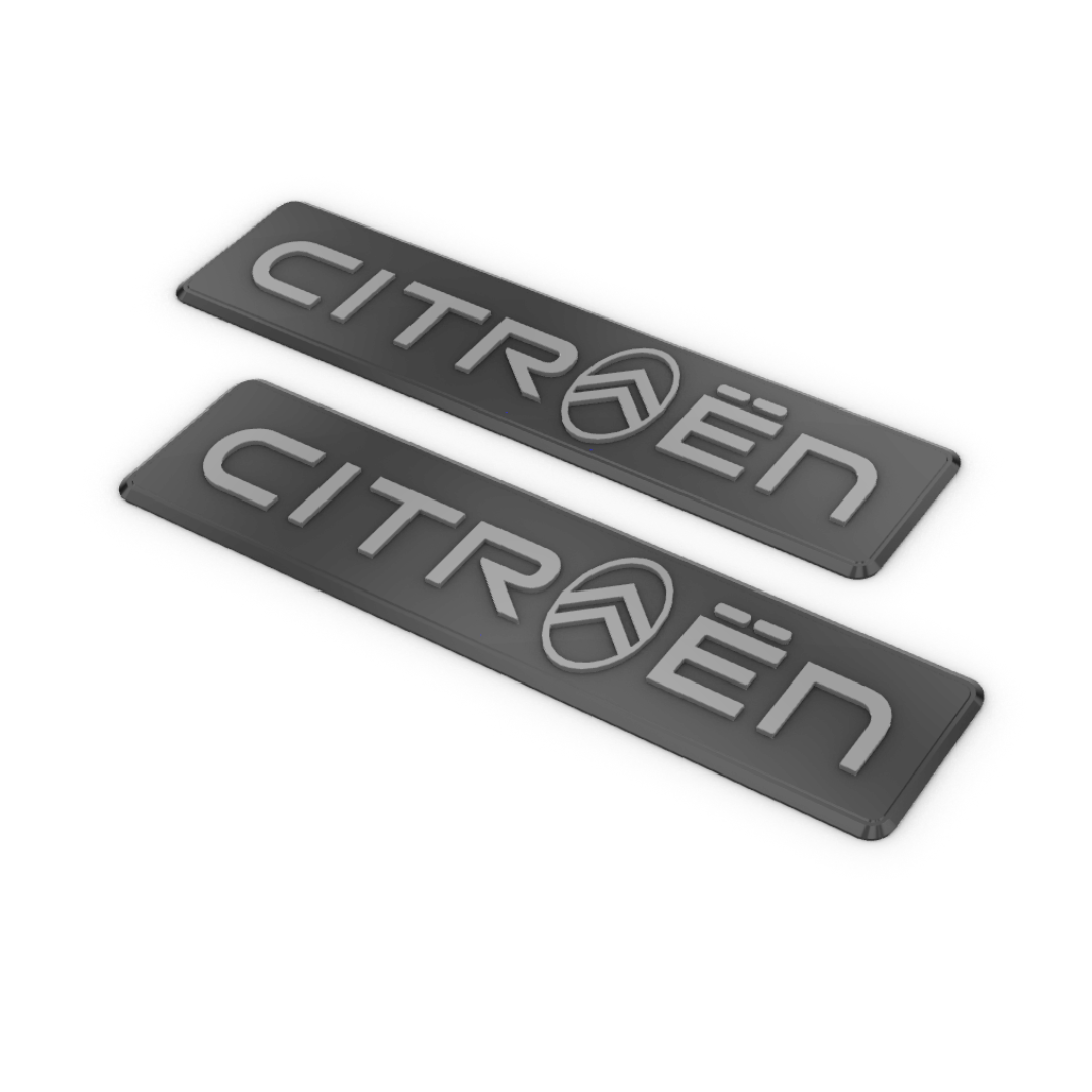 Battitacco 30 cm - Citroen AMI - Con Logo