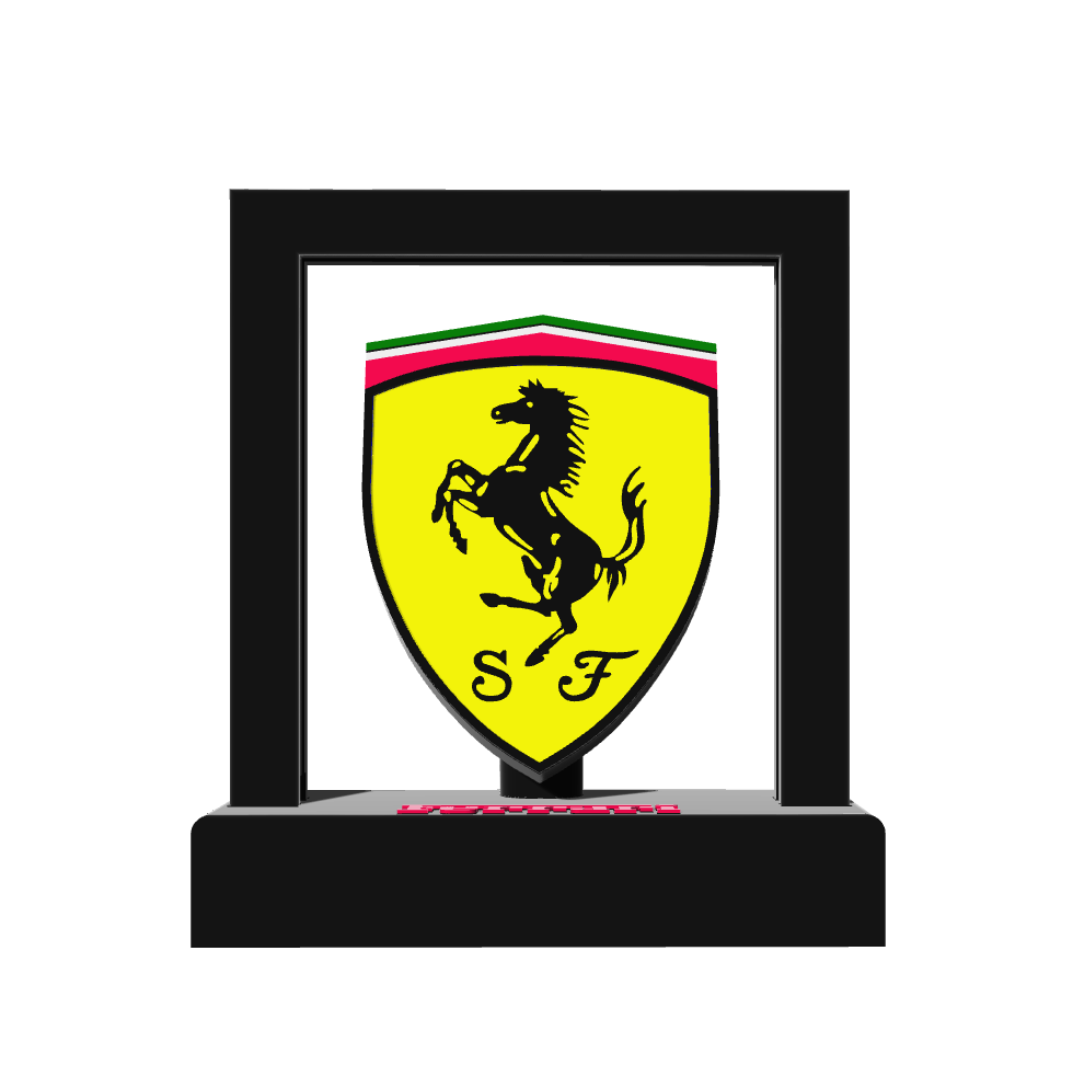 Lampada LED con Logo Ferrari