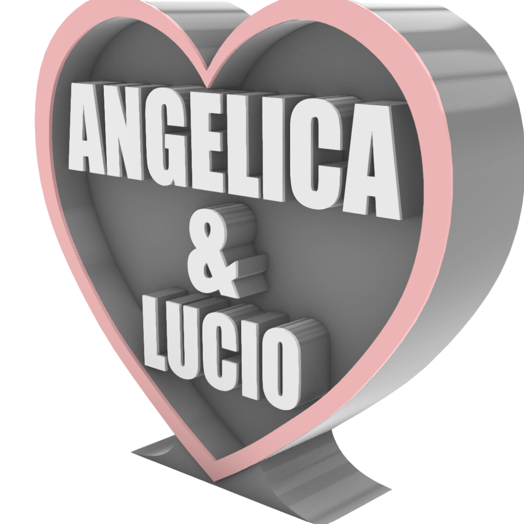 Cuore con Nome Personalizzabile