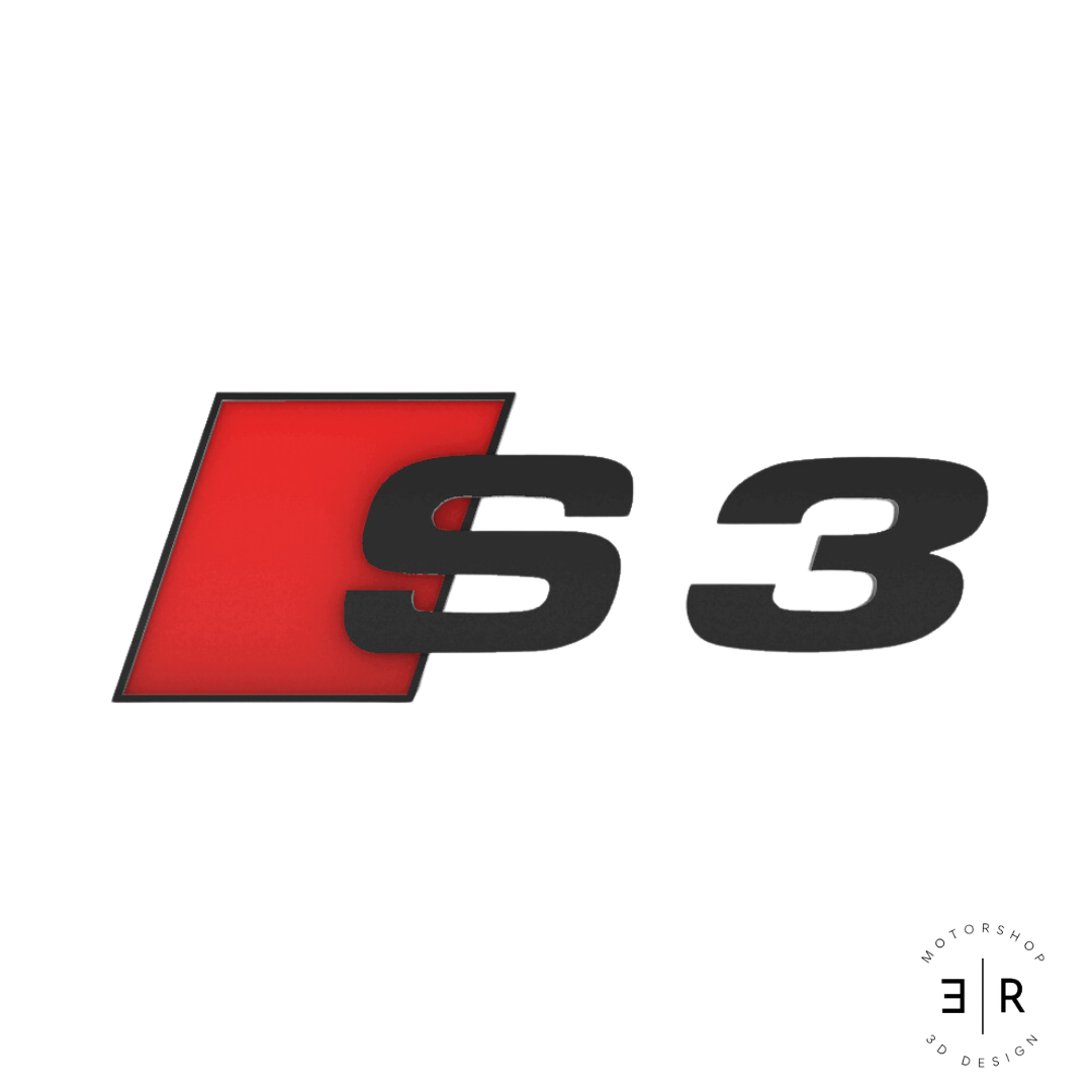 Scritta Logo Audi S3