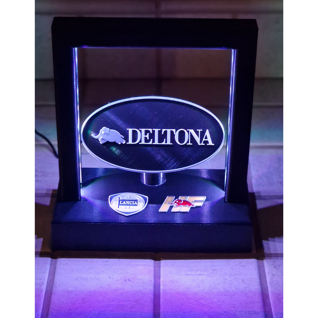 LAMPADA LED CON LOGO PERSONALIZZATO