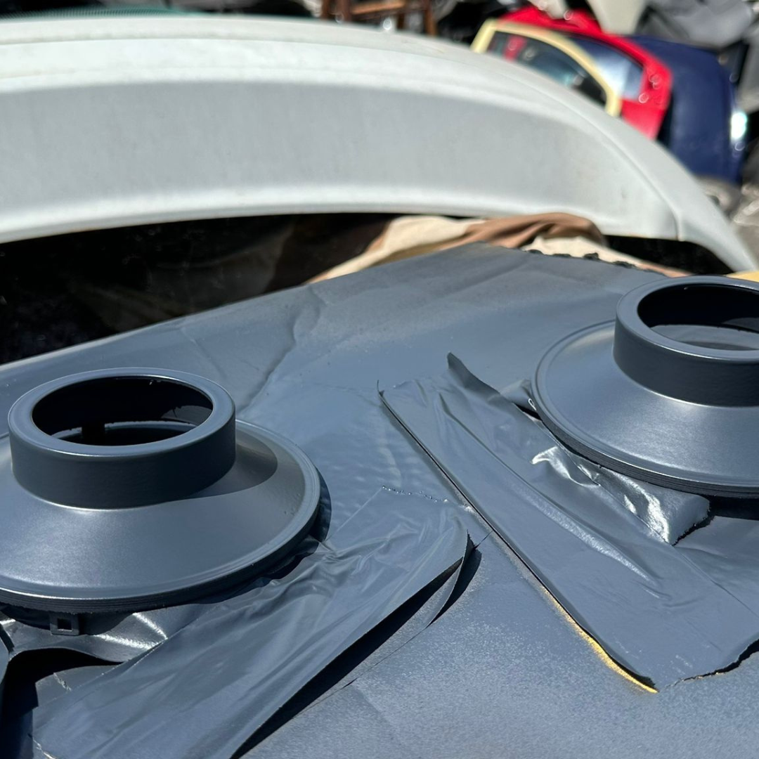 Cornice Anabbagliante Lenticolare Maggiorata per Faro Xenon originale Volkswagen Golf serie 4