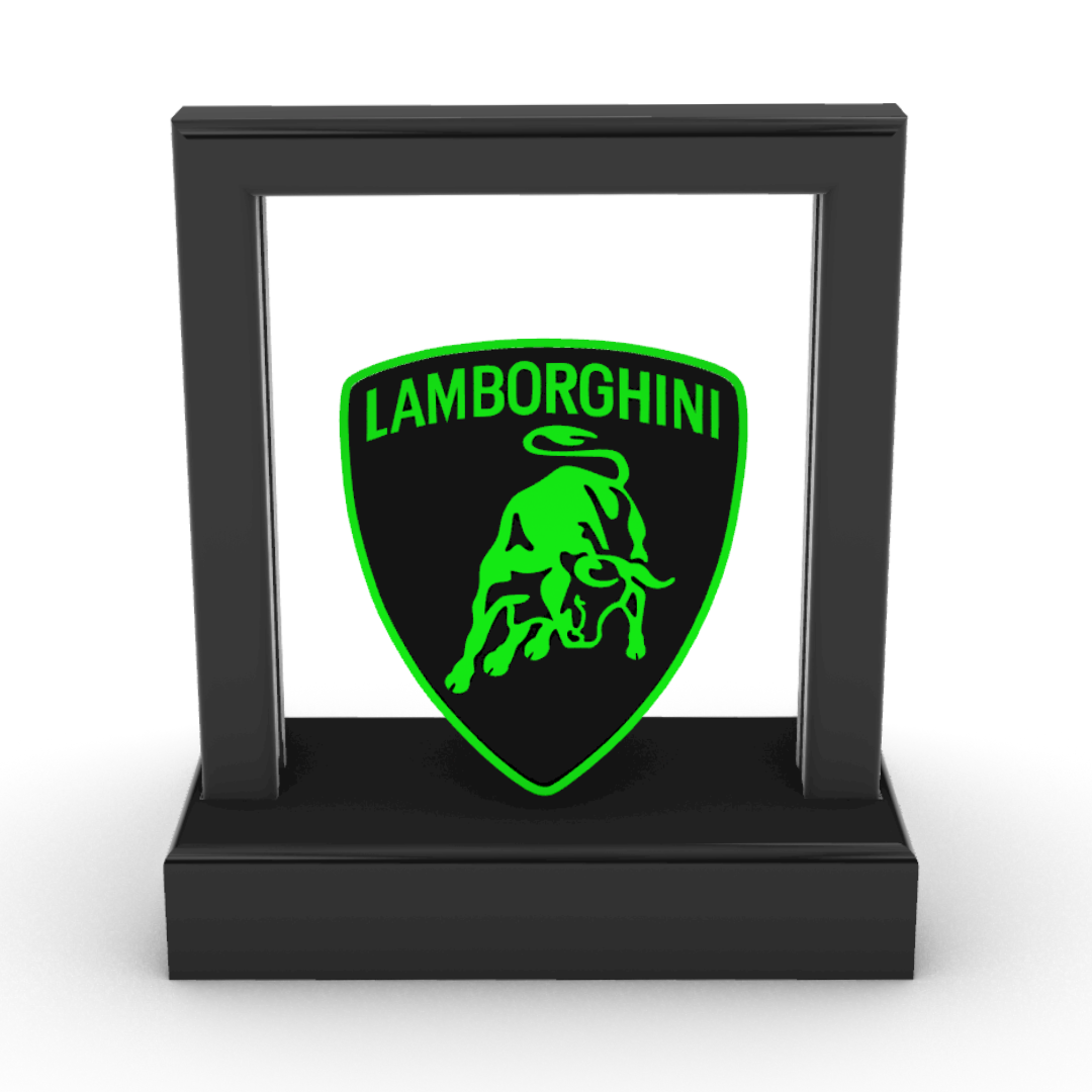 Lampada LED con Logo Lamborghini