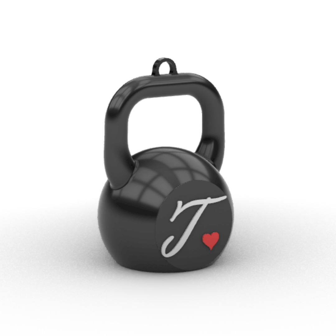 Portachiavi Kettlebell Personalizzabile