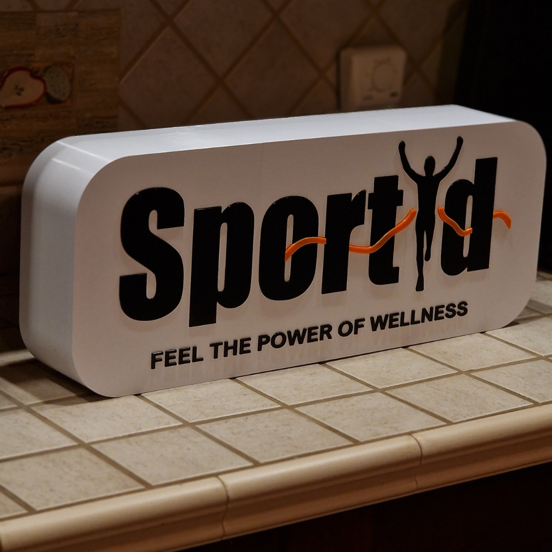 Logo Da Tavolo Sportid - 55 x 20 x 10