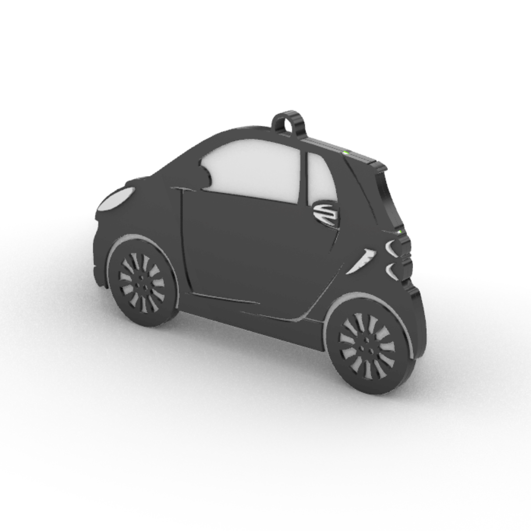 Portachiavi Smart Fortwo Personalizzabile