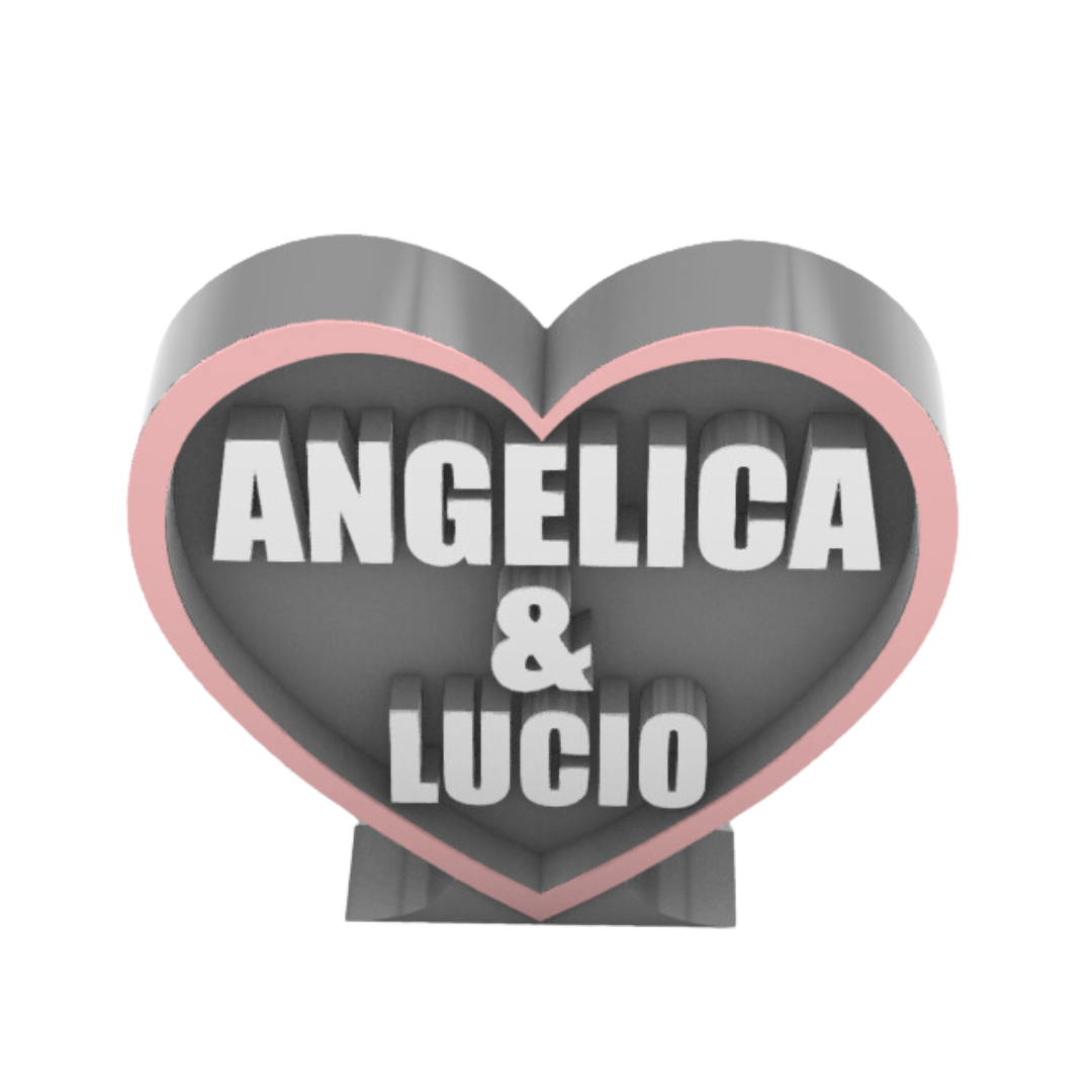 Cuore con Nome Personalizzabile