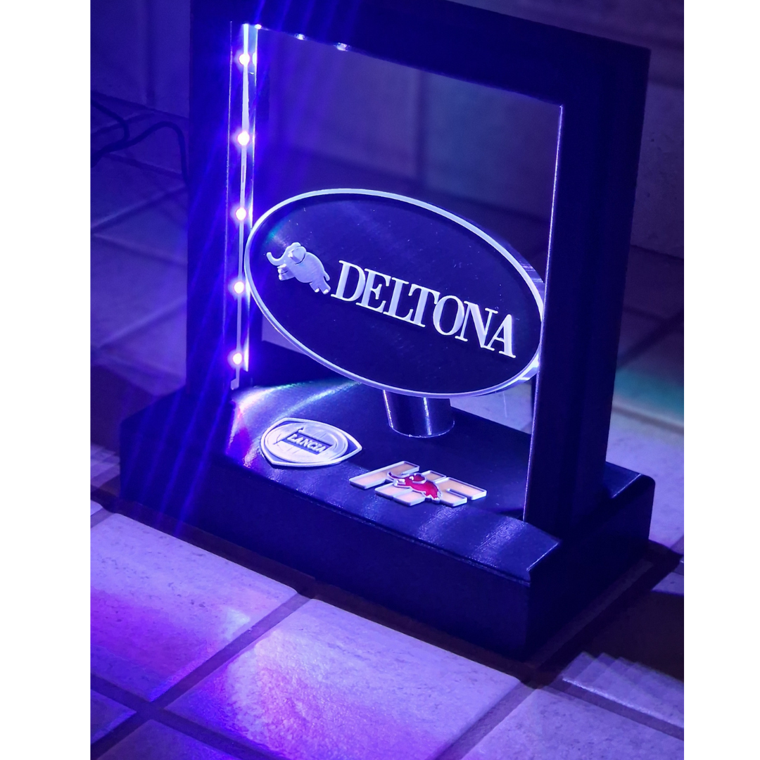 LAMPADA LED CON LOGO PERSONALIZZATO