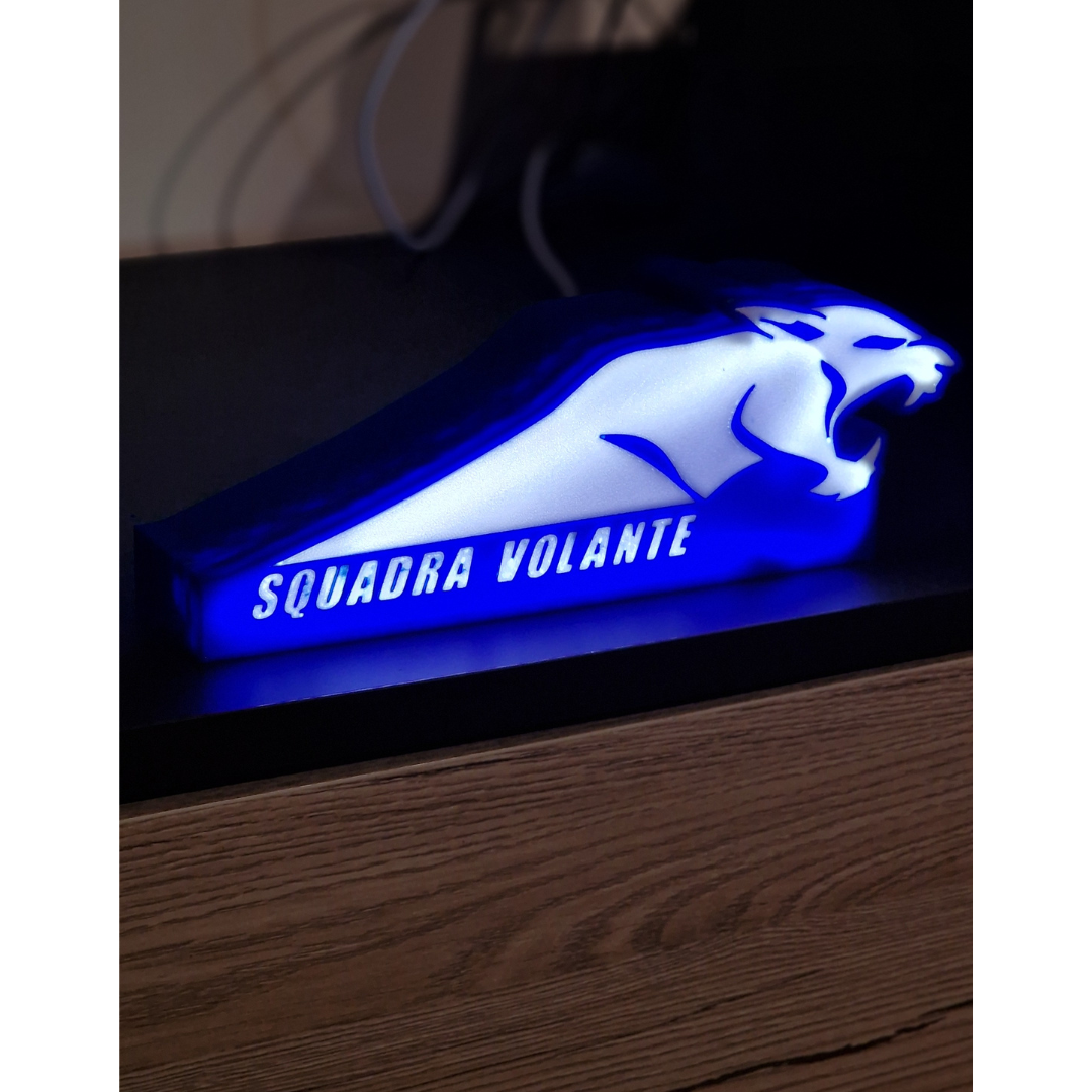 Lampada LED Polizia di Stato - Squadra Volante