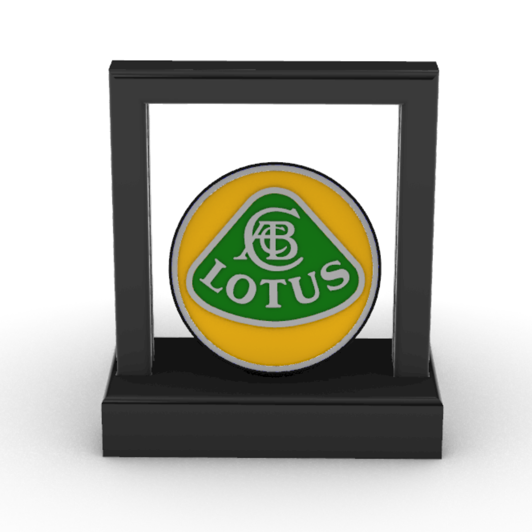 Lampada LED con logo Lotus