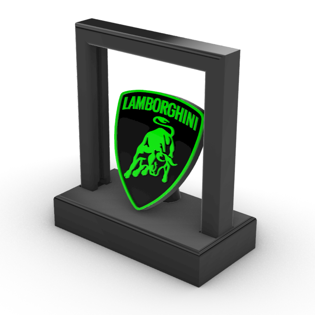 Lampada LED con Logo Lamborghini
