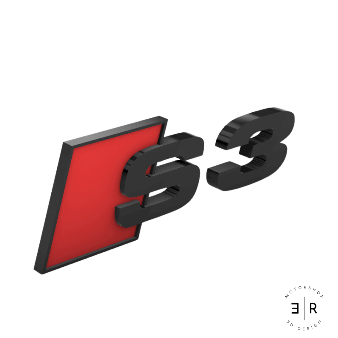 Scritta Logo Audi S3