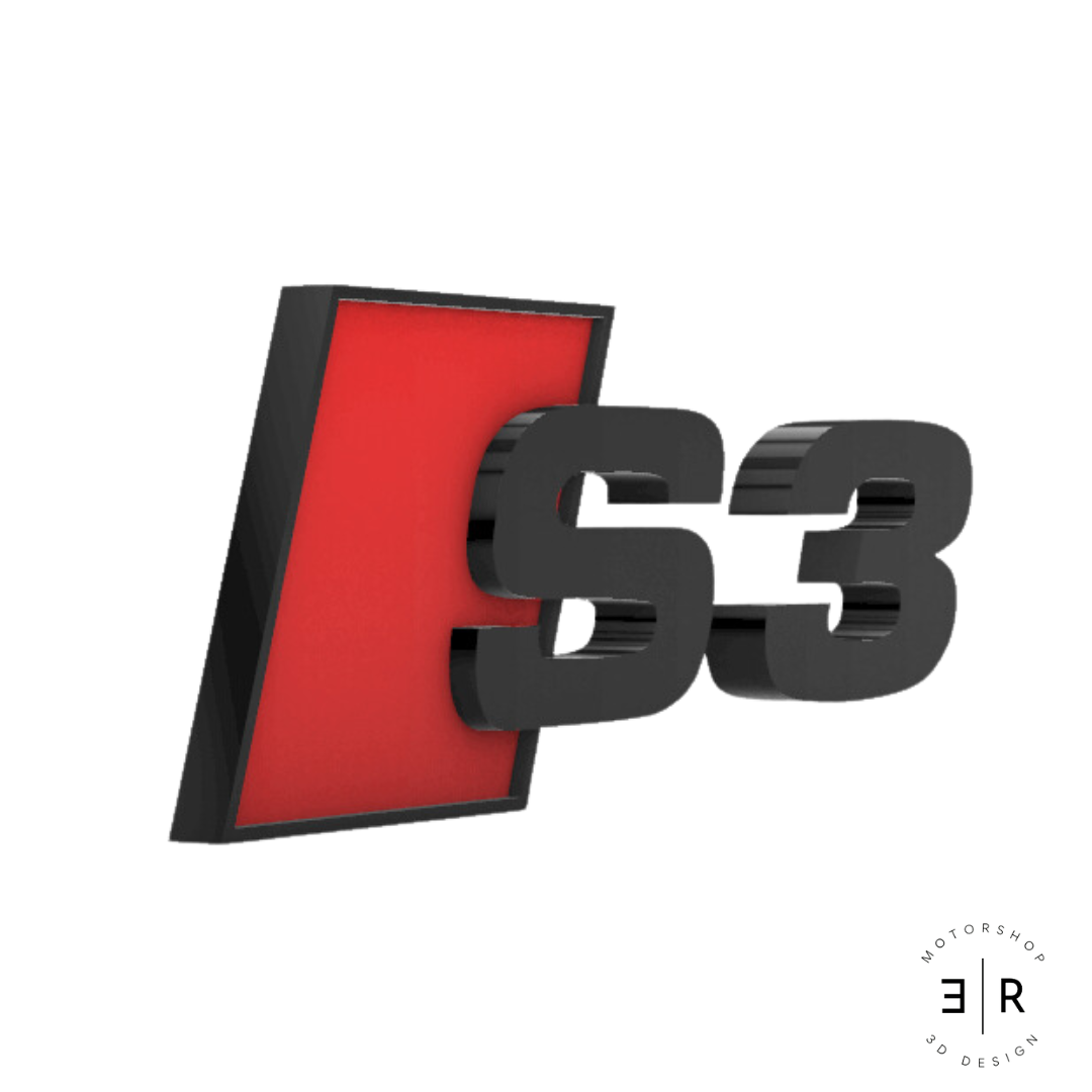 Scritta Logo Audi S3