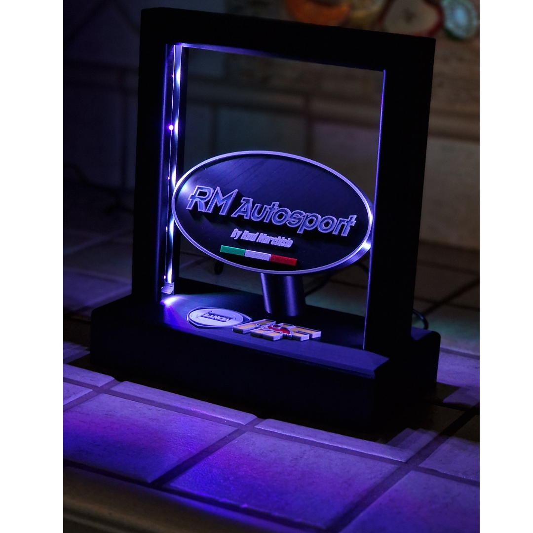 LAMPADA LED CON LOGO PERSONALIZZATO - RAUL MARCHISIO