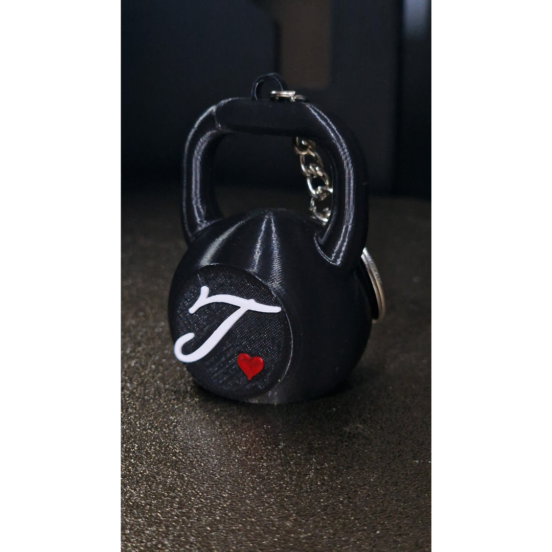 Portachiavi Kettlebell Personalizzabile