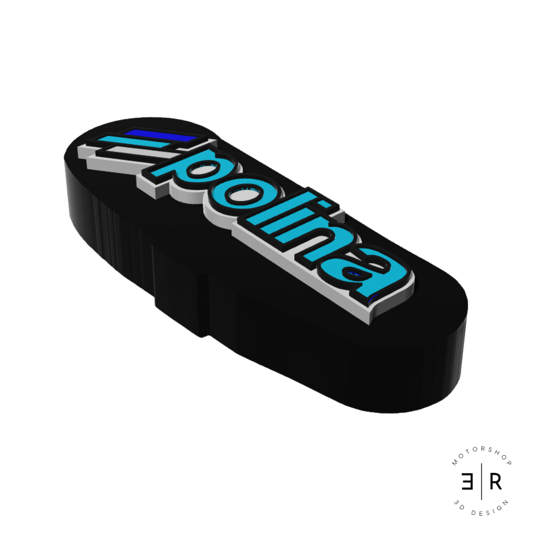 Coprimozzo Vespa Stelo Lungo - Personalizzazione Polina