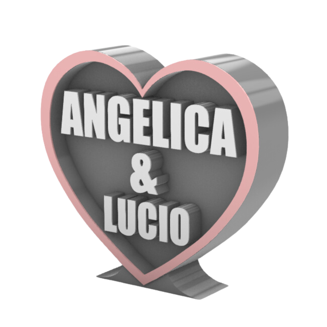 Cuore con Nome Personalizzabile