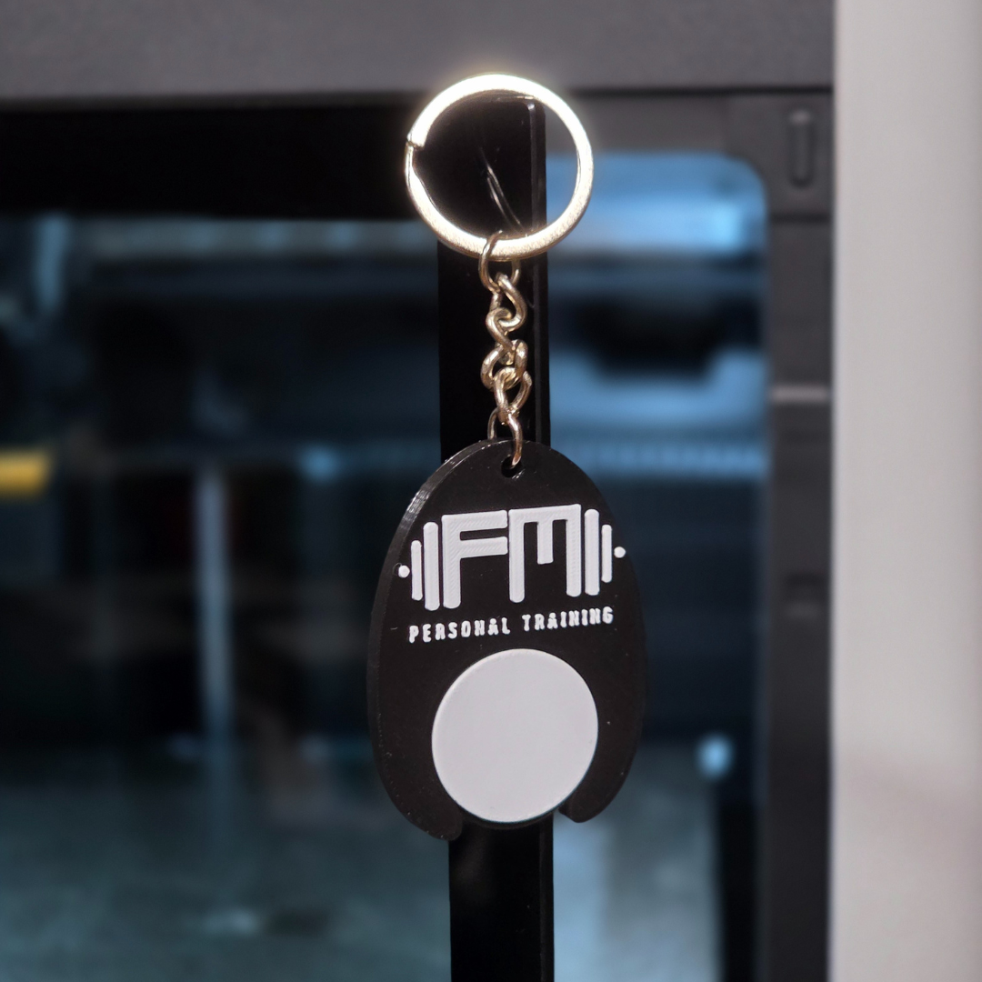 Portachiavi con Gettone per Carrello della Spesa