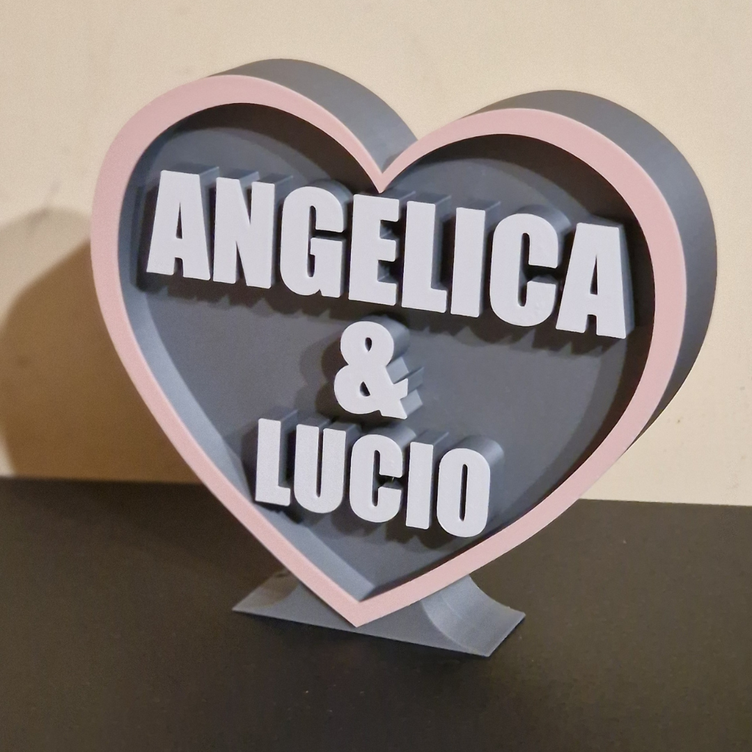 Cuore con Nome Personalizzabile