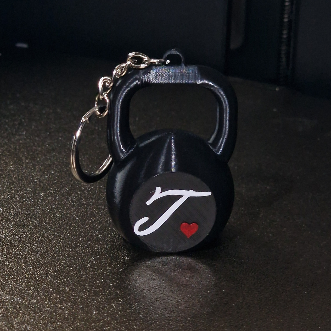 Portachiavi Kettlebell Personalizzabile