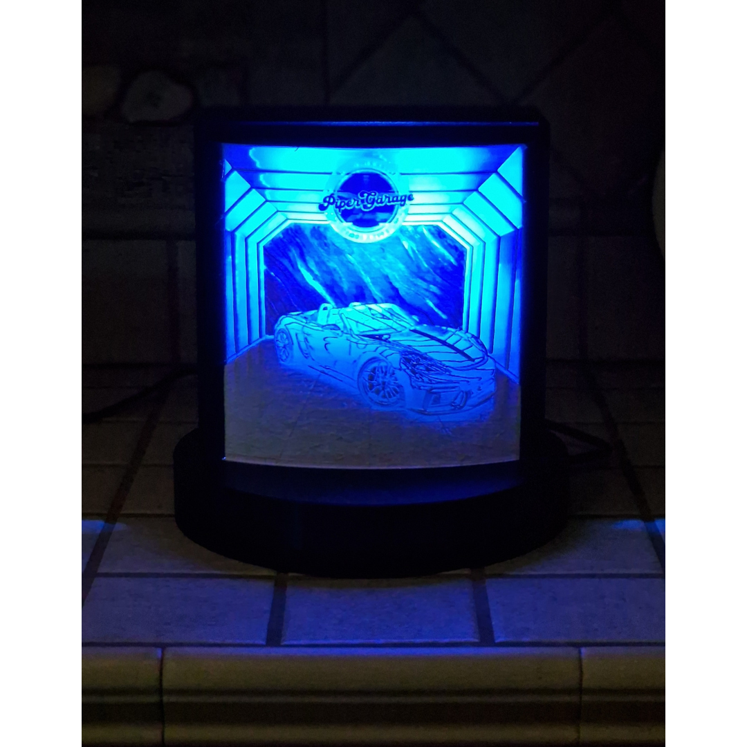 Lampada Foto a Rilievo Retroilluminata