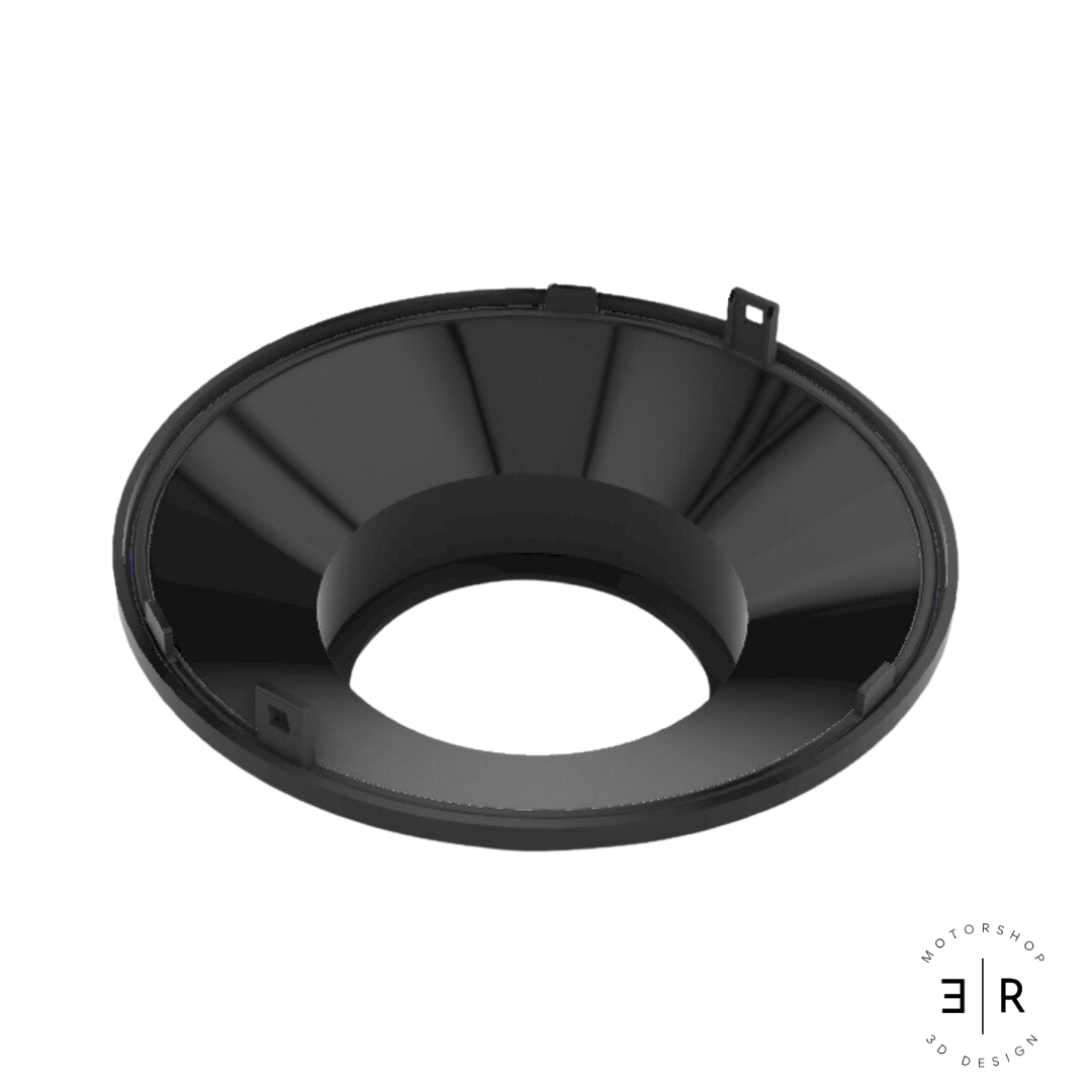 Cornice Anabbagliante Lenticolare Maggiorata per Faro Xenon originale Volkswagen Golf serie 4
