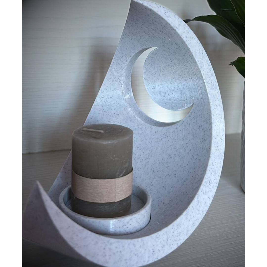 Porta Candele Luna