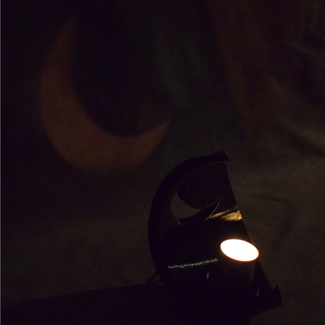 Porta Candele Luna