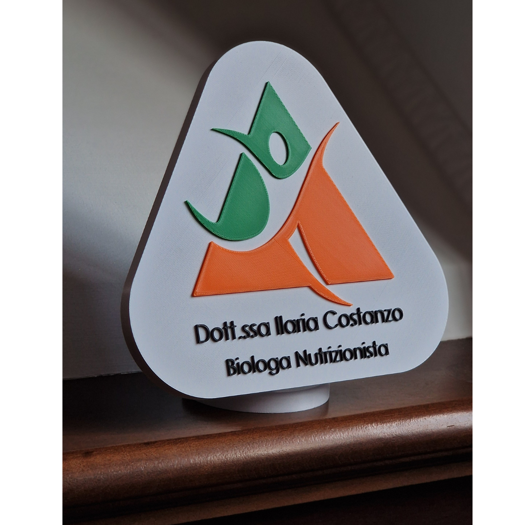Logo da Scrivania con Piedistallo
