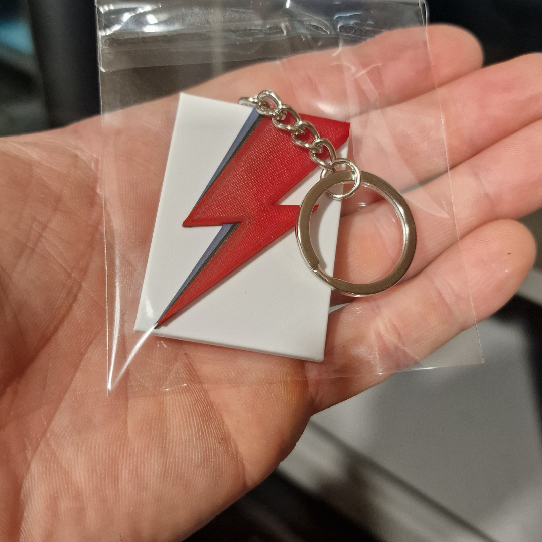 Portachiavi David Bowie