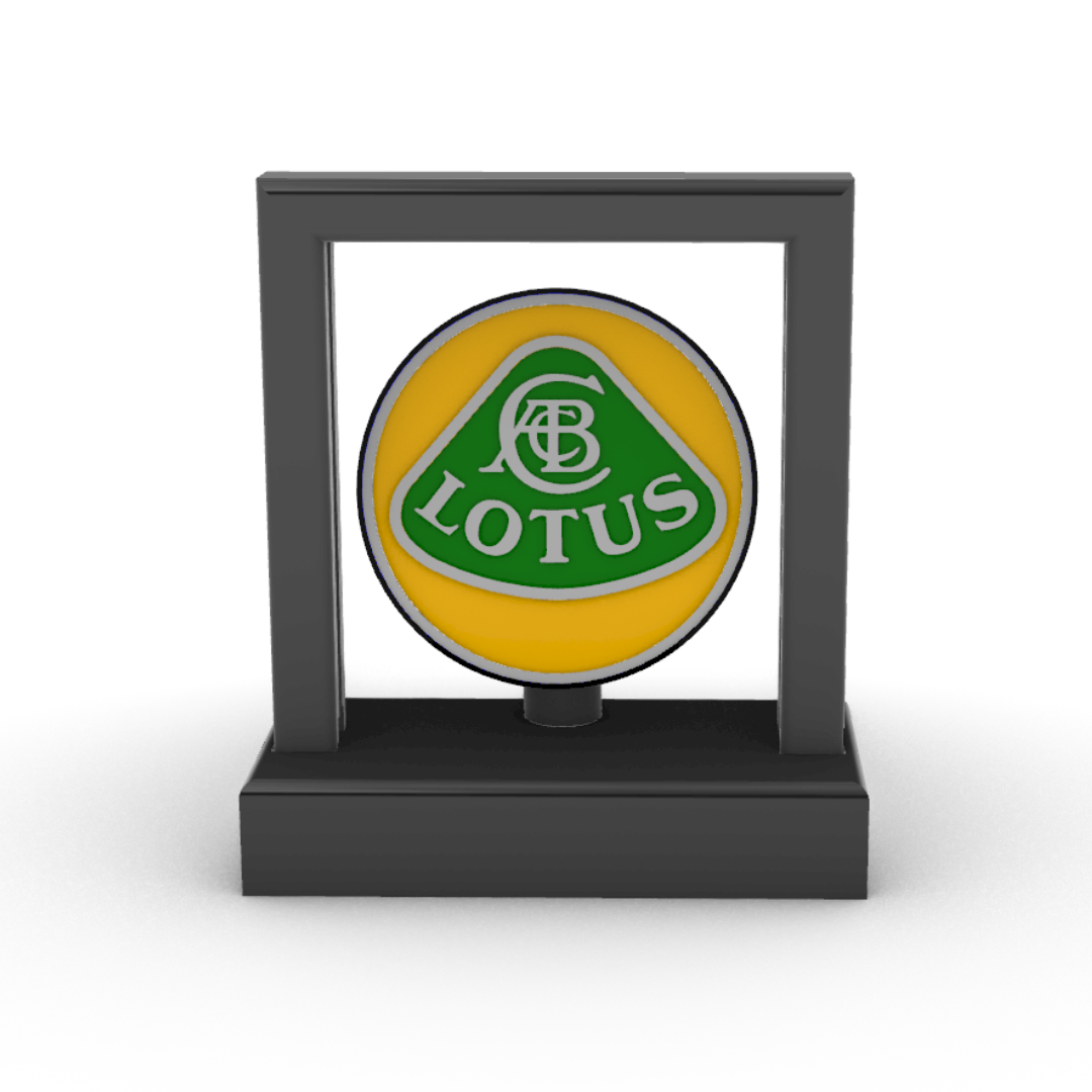 Lampada LED con logo Lotus