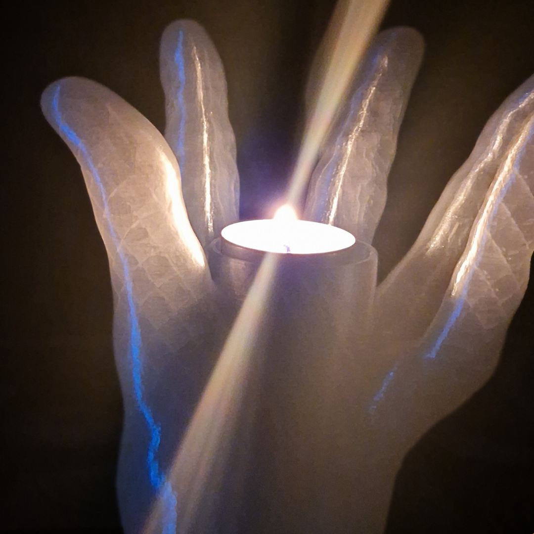 Portacandele Hand Light