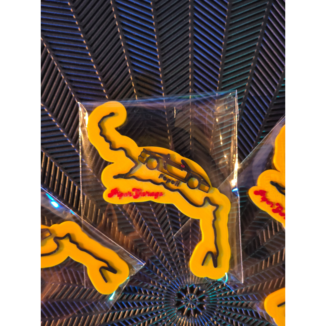 Magnete Gadget Personalizzato per Raduno di Auto