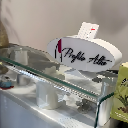 Porta Biglietti da Visita Personalizzato - Centro Estetico