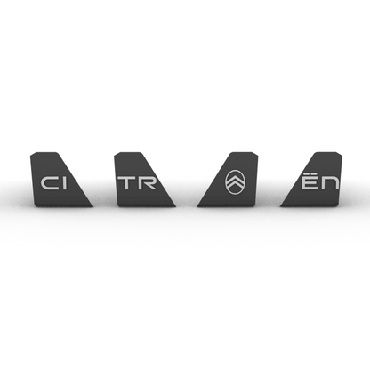 Scuff Plates - battitacco - Citroen Ami - Versione con Logo