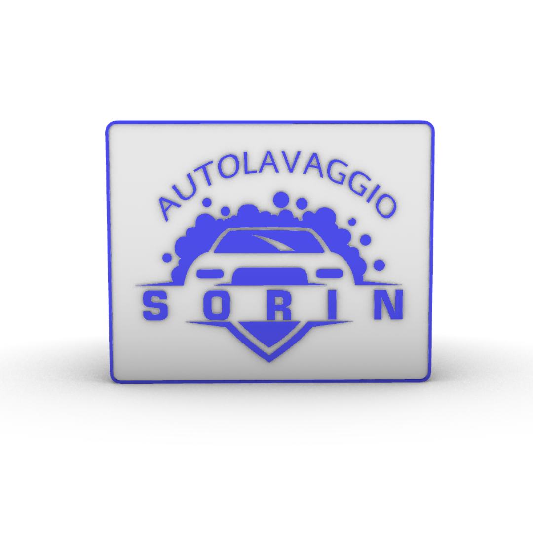 Logo da Appendere a Parete - Targa con Logo Aziendale