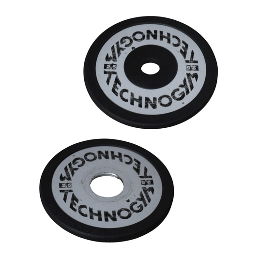 Borchiette interne dischi Technogym - Linea Silver