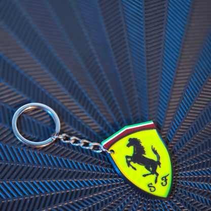 Portachiavi Ferrari 3D Personalizzabile con Nome