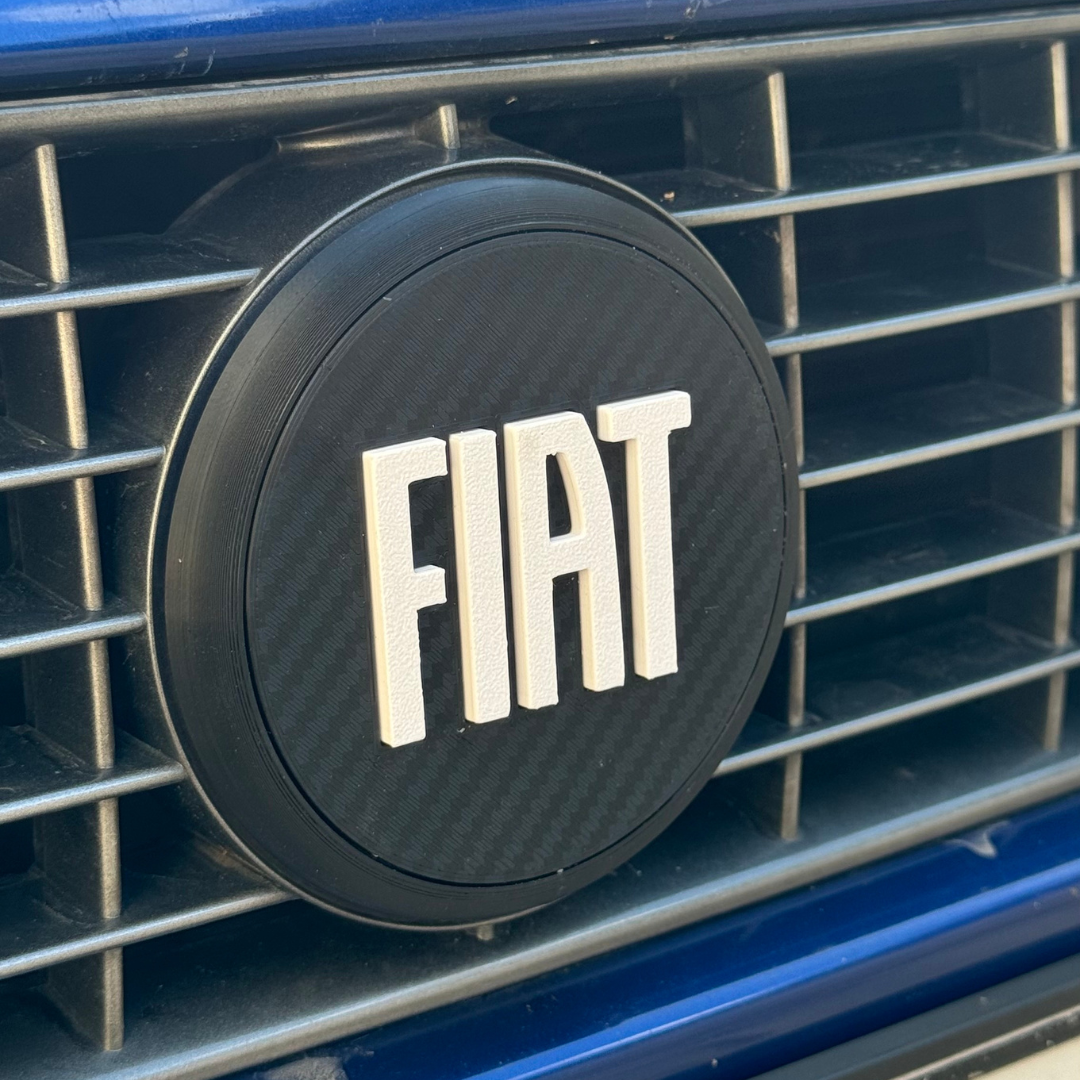 Borchietta Logo FIAT - Anteriore - Posteriore - Volante Sterzo