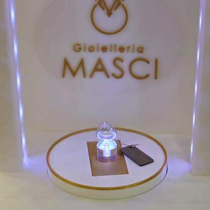 Espositore Orologi e Anelli Personalizzabile per Gioiellerie - su ordinazione