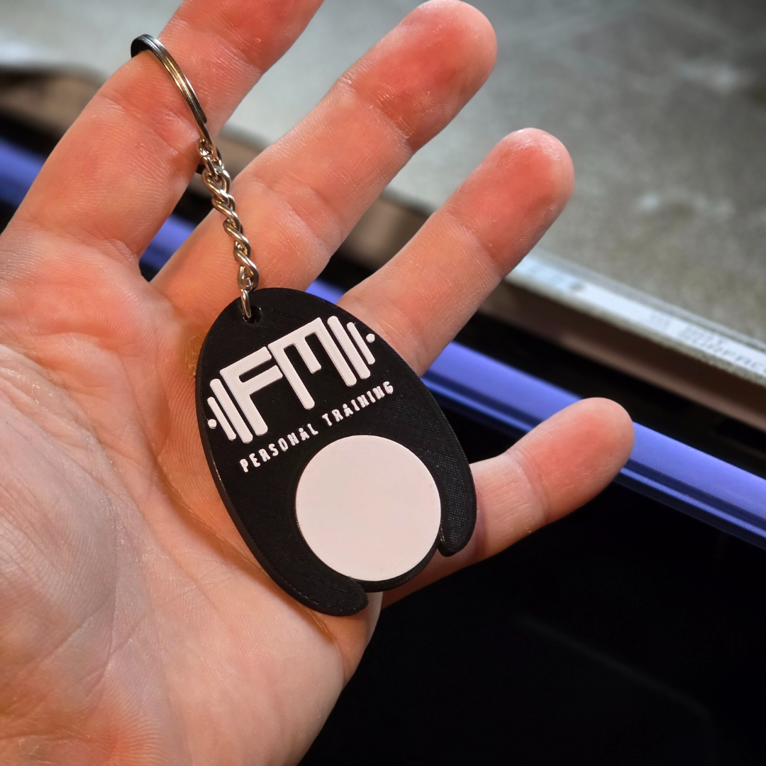 Portachiavi con Gettone per Carrello della Spesa