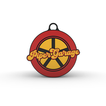 Portachiavi con Logo Aziendale - Piper Garage