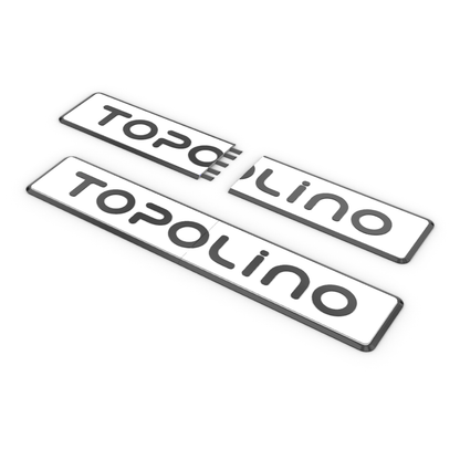Battitacco 40 cm FIAT Topolino - Con Bordo Colorato