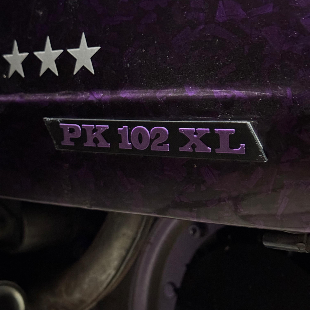 Targhetta Vespa Personalizzata - PK 102 XL