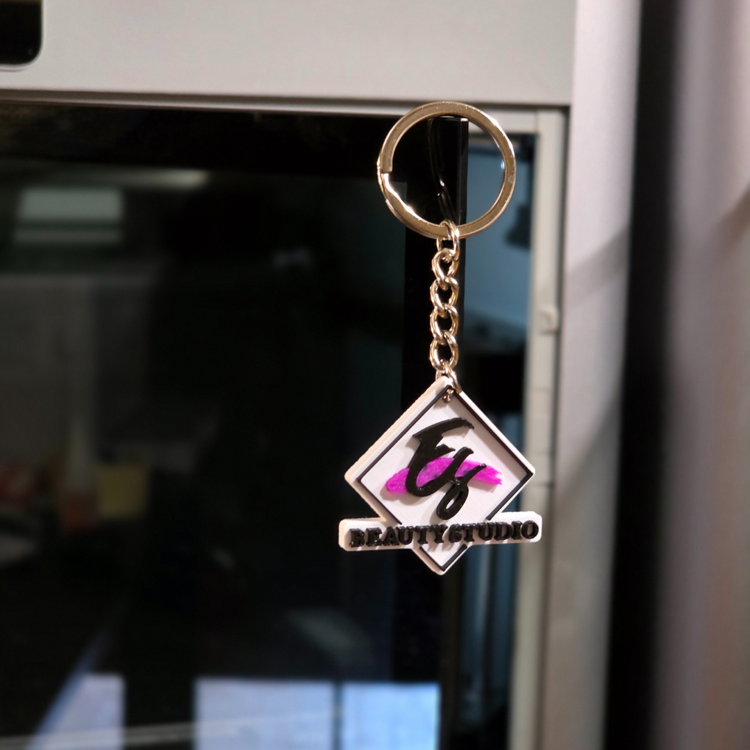 Portachiavi Personalizzati con Codice QR - Beauty Studio