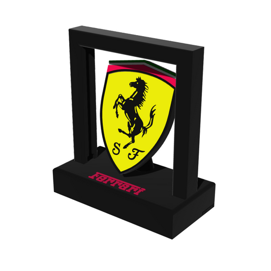 Lampada LED con Logo Ferrari