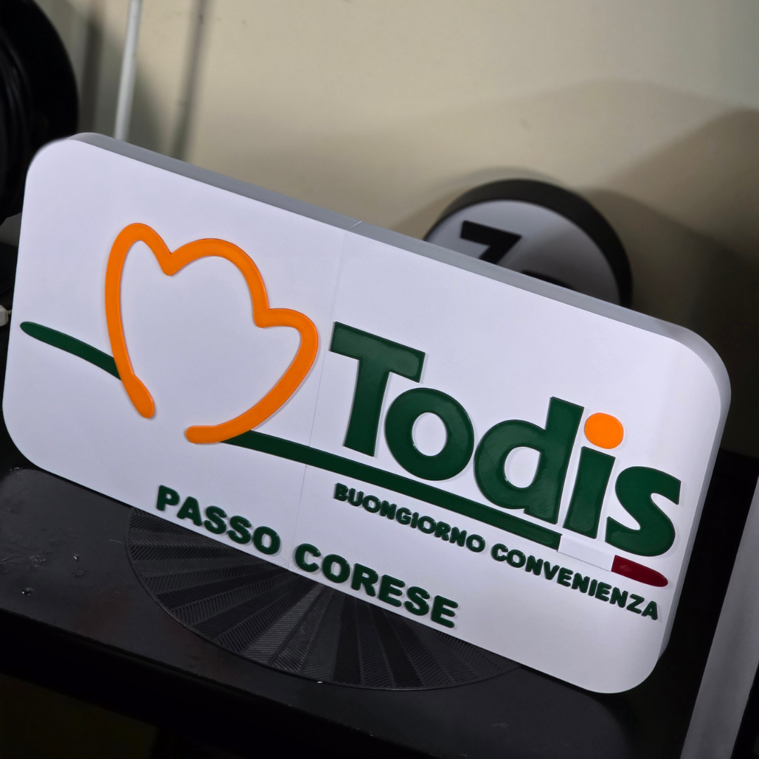 LOGO GIGANTE TODIS PERSONALIZZATO