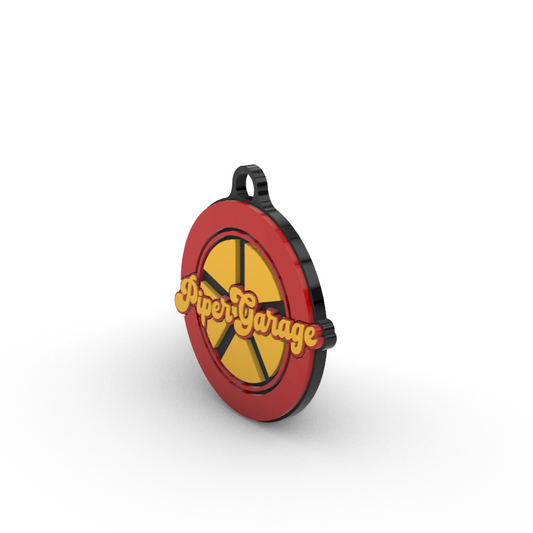 Portachiavi con Logo Aziendale - Piper Garage