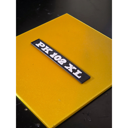 Targhetta Vespa Personalizzata - PK 102 XL